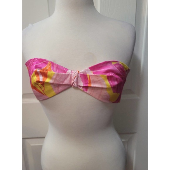 Retrofete Other - NWT Retrofete Floral Silk Bandeau/Bra. One Size Fits Most